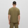 Khaky Modalové tričko Hugo by Hugo Boss Pánské tričko volnějšího střihu regular fit  50478916 345 relaxed fit