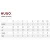 Modré Modalové tričko Hugo by Hugo Boss Pánské tričko volnějšího střihu regular fit  50478916 451 relaxed fit