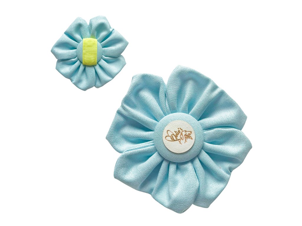 Čtyřlístek na obojek Light blue
