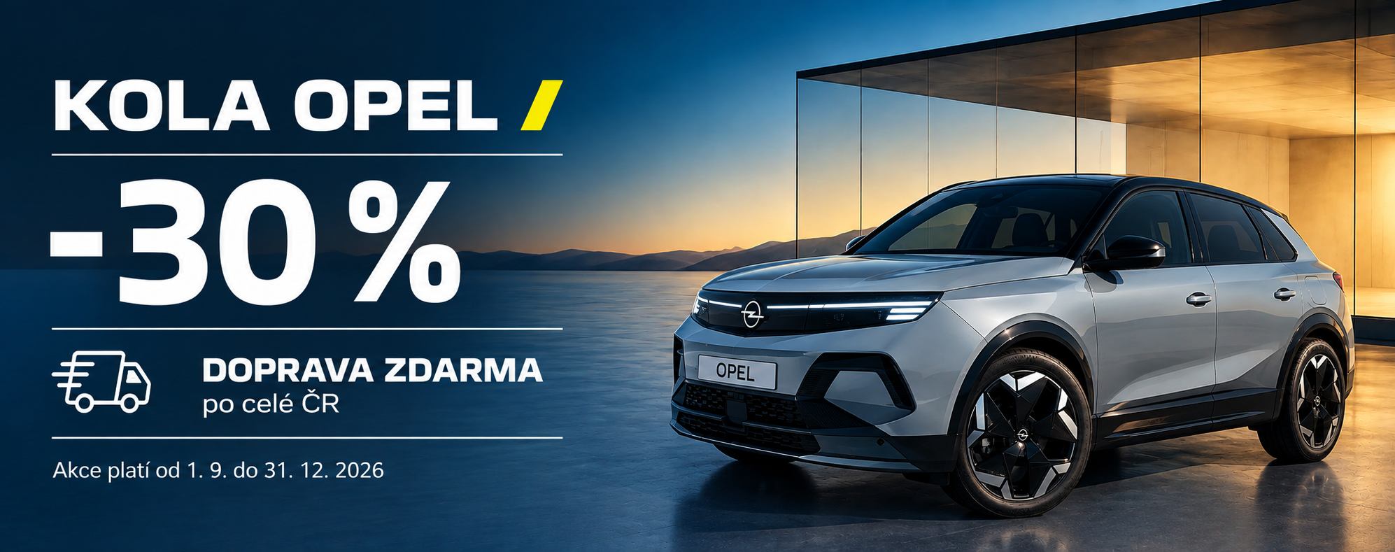 Kola z lehkých slitin Opel se slevou 30 % a dopravou zdarma po celé ČR