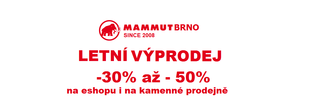 Mammutí Letí výprodej -30% až -50%