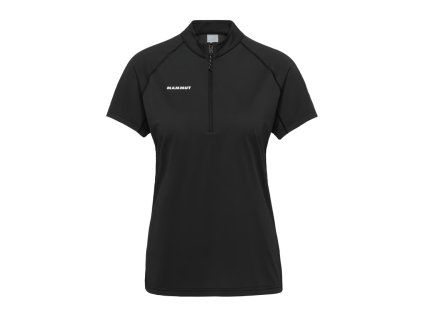 Ducan FL Half Zip T shirt W black