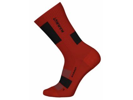 Mountaineering Lightweight Merino Crew mammut red black