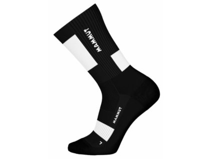 Mountaineering Lightweight Merino Crew black white