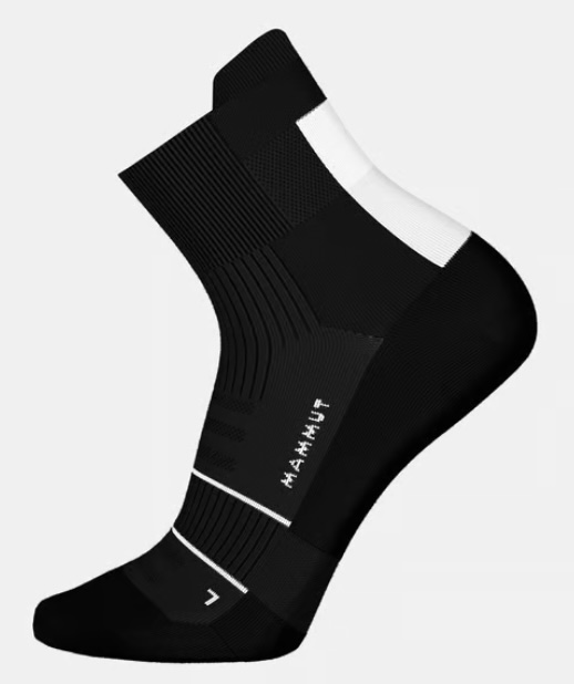 Mammut     Mammut Trail Running Lightweight Merino Quarter Socks Barva - Velikost: Černá - 36-38