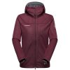 Mammut Ultimate VIII SO Hooded Jacket Women vin