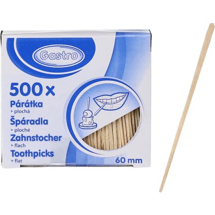 Párátka plochá v krabičce 60mm 500ks