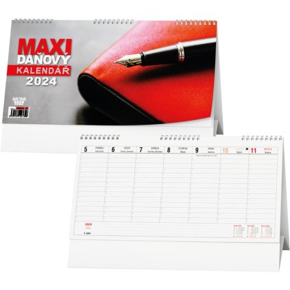 Kalendář s.2024 Maxi Daňový BSB8 300x150