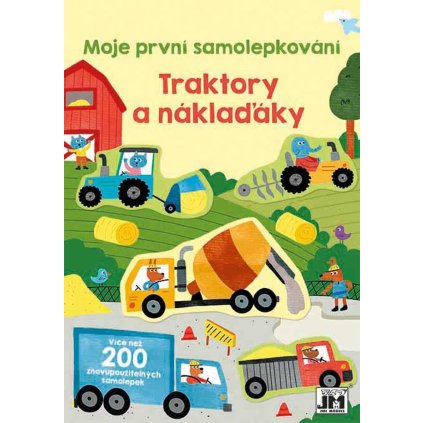 Samolepková knížka Traktory 170x240 200e