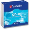 CD-R Verbatim 700MB Slim krabičky 10ks