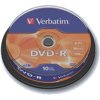 DVD-R Verbatim 4.7GB K 10ks
