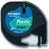 Dymo páska letratag 12mm/4m zelen plast.