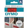 Dymo páska 12mm 45017 Černá /červenou