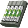 Nabíječka baterií USB 4x baterie 2100mAh