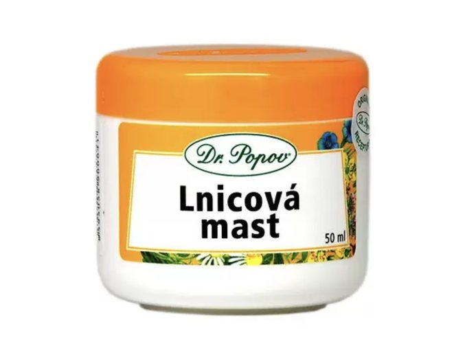 Lnicová mast - Dr. Popov, 50 ml