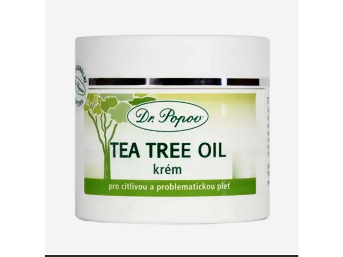 TEA TREE OIL cream - Dr. Popov, 50 ml