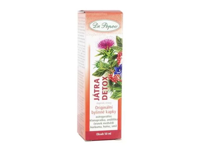 Játra DETOX - Dr. Popov, 50 ml
