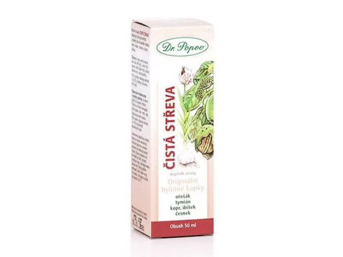 Čistá střeva - Dr Popov, 50 ml