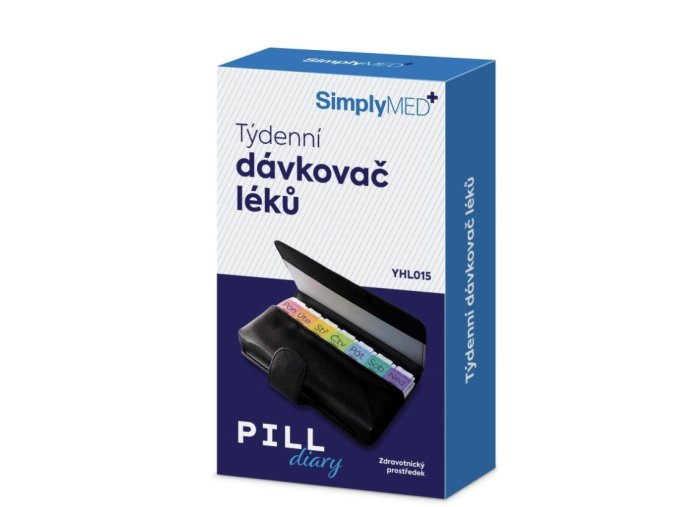 Dávkovač léků týdenní - Pill diary YHL015