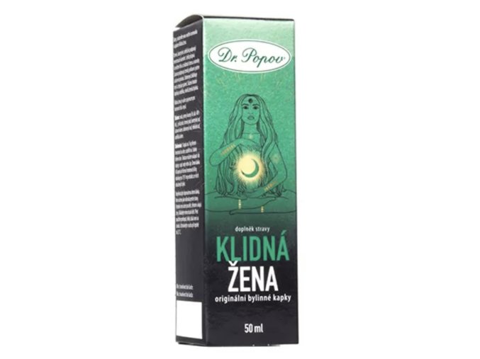 KLIDNÁ ŽENA, originální bylinné kapky 50 ml