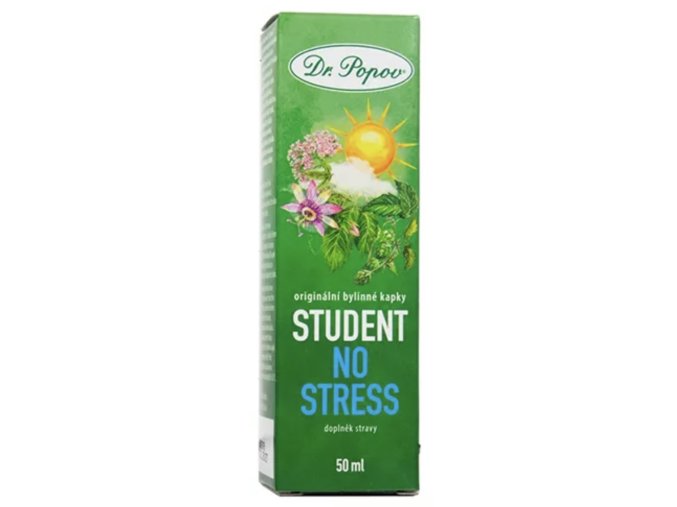 STUDENT NO STRESS, bylinná tinktura 50 ml