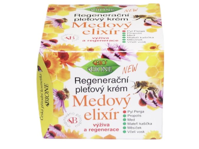 Regenerační pleťový krém MEDOVÝ ELIXÍR