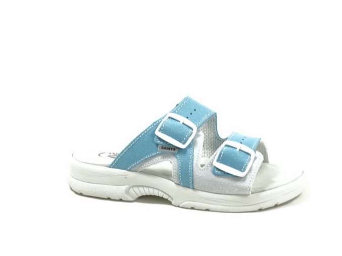 Dámské zdravotní pantofle modré