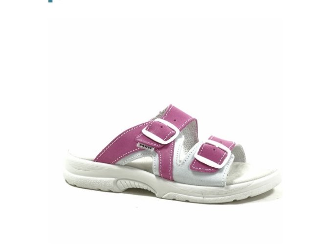 Dámské zdravotní pantofle růžovošedá