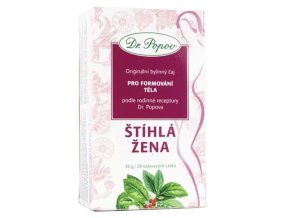 Štíhlá žena - bylinný čaj, Dr. Popov