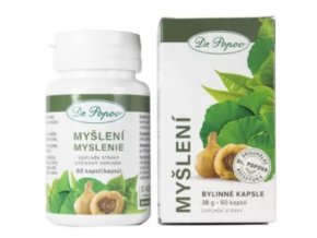 MYŠLENÍ - bylinné kapsle, Dr. Popov