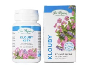 KLOUBY - bylinné kapsle, Dr. Popov