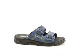 Pánské zdravotní pantofle modré