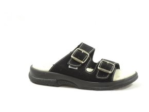 Pánské zdravotní pantofle černé