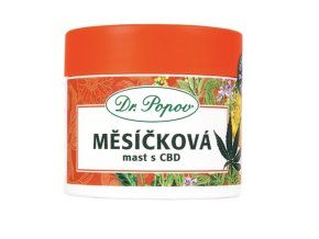 Měsíčková mast s CBD