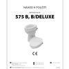 Nástavec na WC 10 cm ELBUR s poklopem
