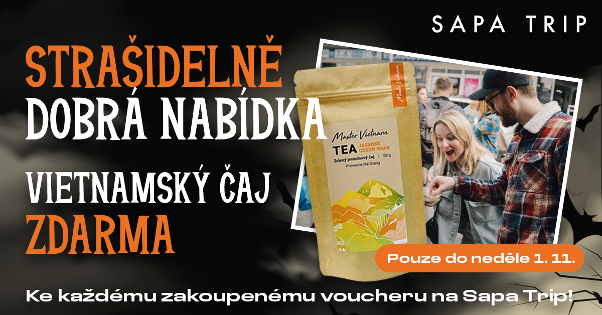 halloween - čaj zdarma k tripu