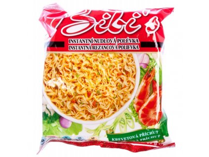 Bibi's - Instantní polévka s příchutí krevet - 60 g (ks 1 ks)