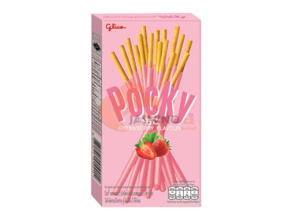 glico pocky jahodove tycinky 45g 1