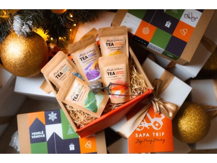 Vánoční balíček - sypané čaje z Vietnamu