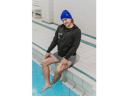 Čepice zimní modrá