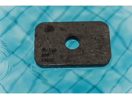 Plavecká deska antracitová