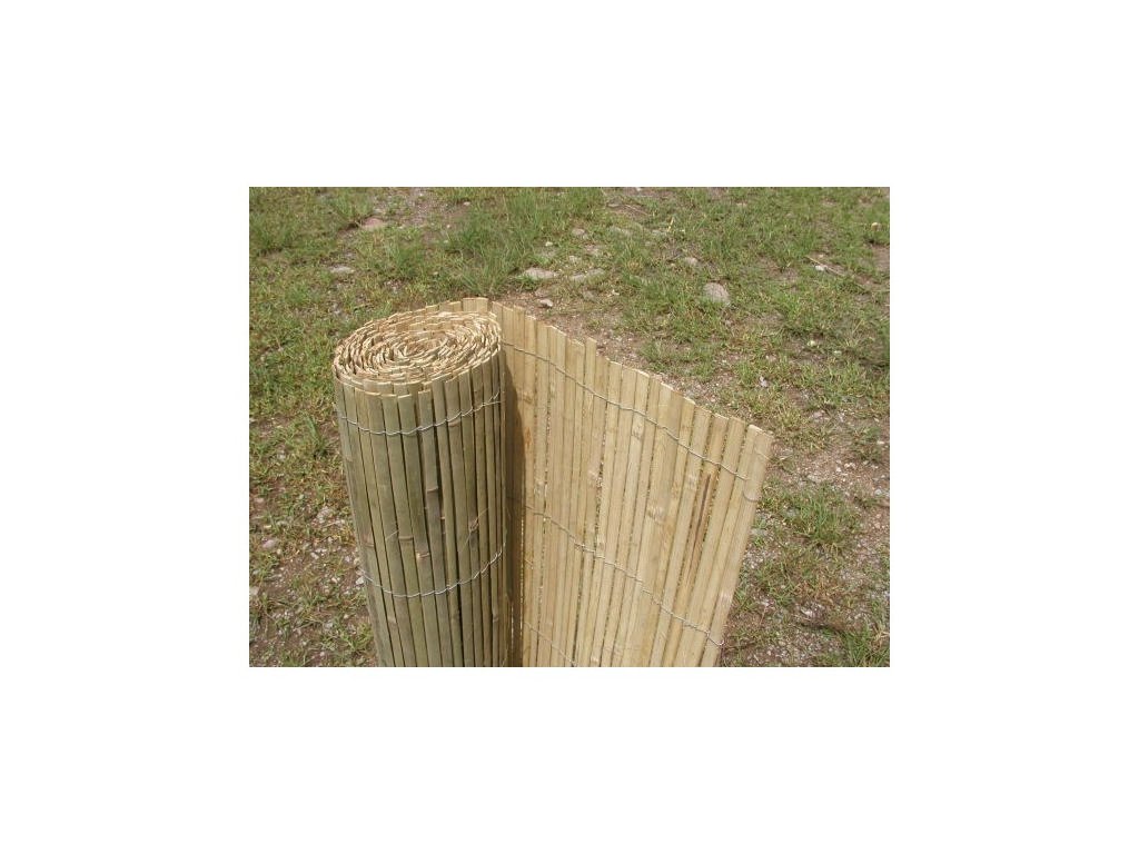 Bambusová rohož plotová - štípaná 200 cm