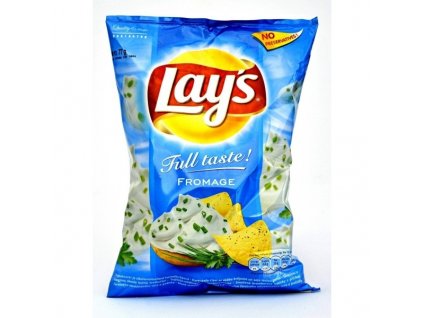 Lays Full Taste Fromage chipsy, brambůrky 60g sýr a pažitka