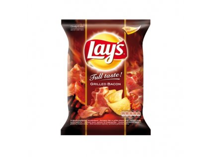 Lays Full Taste Grilled Bacon chipsy, brambůrky 60g slanina