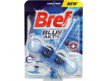 Bref Blue Aktiv WC blok závěsný 51g Chlorine