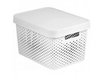 INFINITY DOTS box 17L - bílý