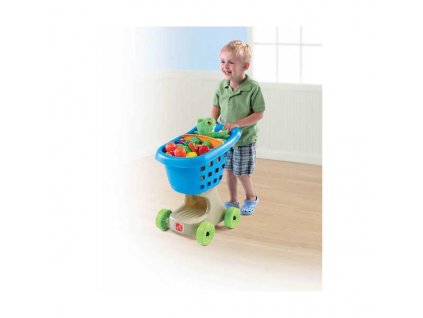 STEP2 Dětský nákupní košík modrý