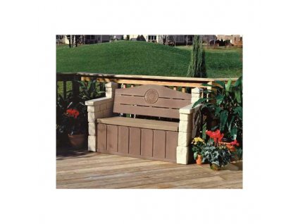 STEP2 Zahradní lavička s úložným prostorem