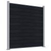 dark grey 157mmx20mm 1920 75mm alu post top bottom rail 1