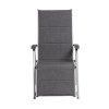 0301216 9000 basic plus pad relaxsessel silber anthrazit front